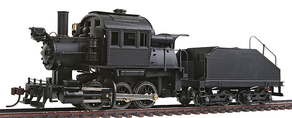 Steam 0-6-0 Powered "Goat" Camelback Type Switcher w/Tender - B7 & B8A -- Undecorated