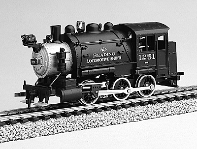 Steam 0-6-0T Powered Switcher (Tank Engine, No Tender) -- Reading