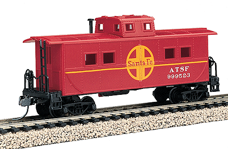 36' Steel Caboose -- Atchison, Topeka & Santa Fe