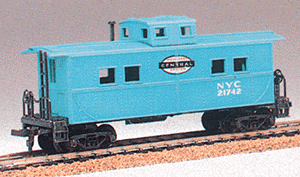 36' Steel Caboose -- New York Central