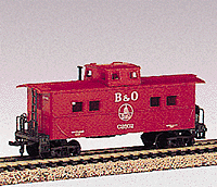 36' Steel Caboose -- Baltimore & Ohio