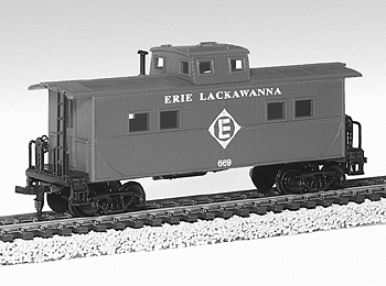 36' Caboose -- Erie-Lackawanna