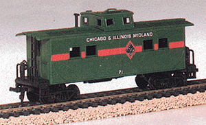 36' Caboose -- Chicago & Illinois Midland