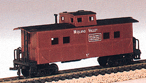 36' Caboose -- Midland Valley