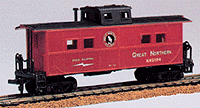 36' Center Cupola Steel Caboose -- GN