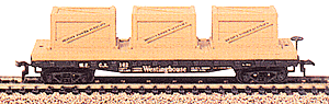 Flatcar -- Westinghouse w/Crates