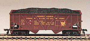 Hopper Car w/Load -- PP&L