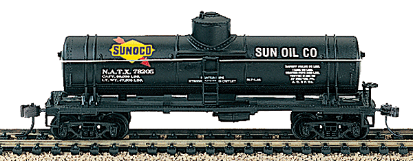 40' Single-Dome Tank Car -- Sunoco