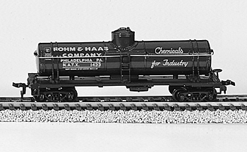 35' Tank Car -- Rohm & Haas