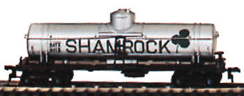 35' Tank Car -- Shamrock