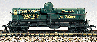 35' Tank Car -- Rohm & Haas