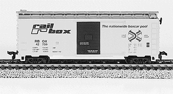 41' Steel Boxcar -- Railbox