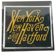 Embossed Die-Cut Metal Sign -- New Haven