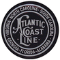 Embossed Die-Cut Metal Sign -- Atlantic Coast Line