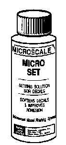 Micro Set Decal Setting Solution -- 1oz  29.6mL-1