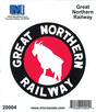 4" Die-Cut Vinyl Stickers -- Great Northern
