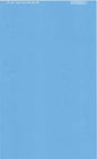 Trim Film Solid Color Decal Sheet -- Day-Glo Blue