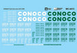 Railroad Decal Set -- 1912-1929 Conoco Tank Cars