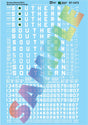 Railroad Decal Set -- Southern Railway Wood Chip Cars & Gondolas