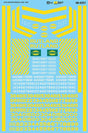Railroad Decal Set -- Rutland Diesels (1956-1964)