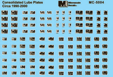 Consolidated Lube Plates -- 1990-2000