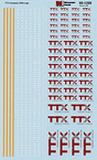 Railroad Decal Set -- TTX Auto Rack w/2008+ Logo