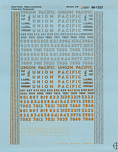 Union Pacific - UP -- Two-Tone Gray Steam Locos