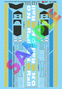 Railroad Decal Set -- Ontario Northland Diesels Revised Image 2011+