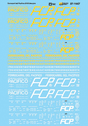 Ferrocarril Del Pacifico - FCP -- Boxcars