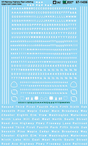 Highway Sign Decal Set -- US Highway, Highway Sign Lettering, Upper & Lower Case