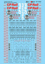 Railroad Decal Set -- Canadian Pacific NSC and Trinity Covered Hoppers