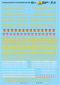 Railroad Decal Set - PRR -- Hood Unit Diesels, 1937-1968