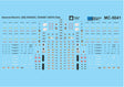 Railroad Decal Set -- GE ES44AC GEVO Data