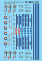 Railroad Decal Set - CN -- 48' Refrigerated Containers 1993+