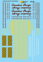 Railroad Decal Set - Canadian Pacific -- Hood Unit Diesels 1950-60