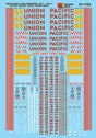 Union Pacific - UP -- GP15, MP15, SW1500, SD38-2 (With UPY Reporting Marks & Stripes) Switchers