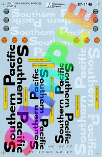 Southern Pacific - SP -- Bridges, 1959-1996-1