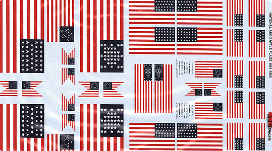 Military - US Army 1861-65 - Flags -- Battle Flags & Unit (Regimental Colors) Flags