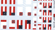 Military - Confederate States Army 1861-65 American Civil War - Flags -- National Flags; Stars & Bars, Stainless Banner & 3rd National