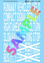 Street Decal Set -- Misc. Road & Pedestrian Markings