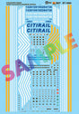 Railroad Decal Set -- CitiRail CREX ES44AC & Capital Finance CEFX AC4400CW, SD70ACe