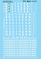 Southern Railway - SOU -- Wood Chip Cars & Gondolas-2