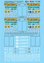 Container Decal Set -- C.H. Robinson RBTU & J.B. Hunt Intermodal JBHU 53' Containers and Chassis