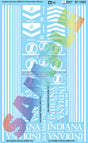 Railroad Decal Set -- Indiana Railroad INRD 2nd Generation Diesel Locomotives