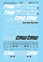 Railroad Decal Set -- Toledo, Peoria & Western 50' Insulated RBL and XM Boxcars
