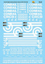 Conrail - CR -- Freight Cars, Cabooses & Boxcars, 1970-1980