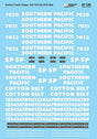 Southern Pacific - SP -- Experimental "Daylight" (orange, red) Diesel Scheme 1970