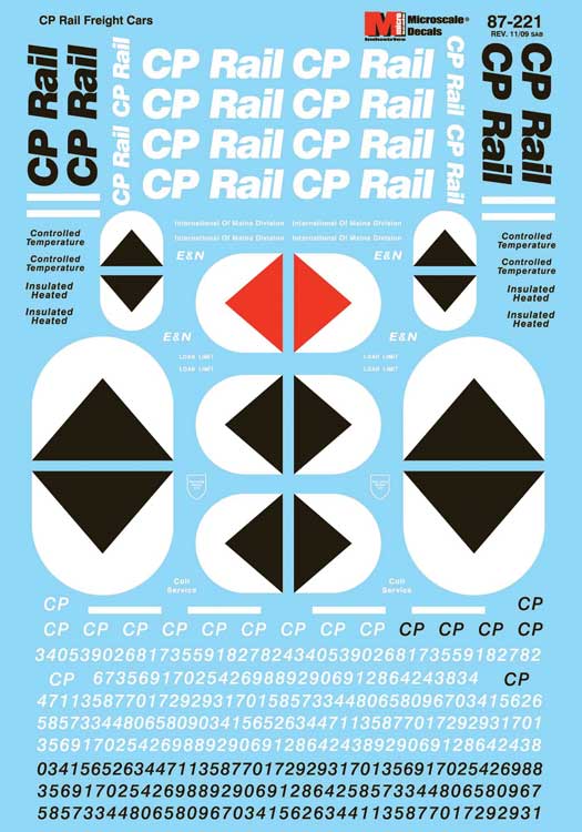 CP Rail - CP Rail System -- General Freight Equipment, 1970-1980