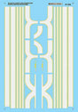 Atlantic Coast Line - ACL -- Purple & Silver Stripes for Diesels 1949-57