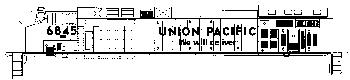 Union Pacific - UP -- Diesels w/"We Will Deliver" Scheme 1996+